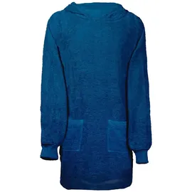 vidaXL Bademantel Marineblau L Baumwolle