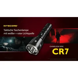 Nitecore CR7 LED Taschenlampe akkubetrieben 2500lm 158g
