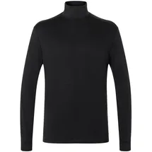 super.natural Herren Skiing Roll Neck Longsleeve (Größe L, schwarz)