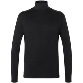 super.natural Herren Skiing Roll Neck Longsleeve (Größe L, schwarz)