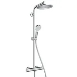 Hansgrohe Crometta S Showerpipe 240 1jet mit Thermostat chrom 27267000