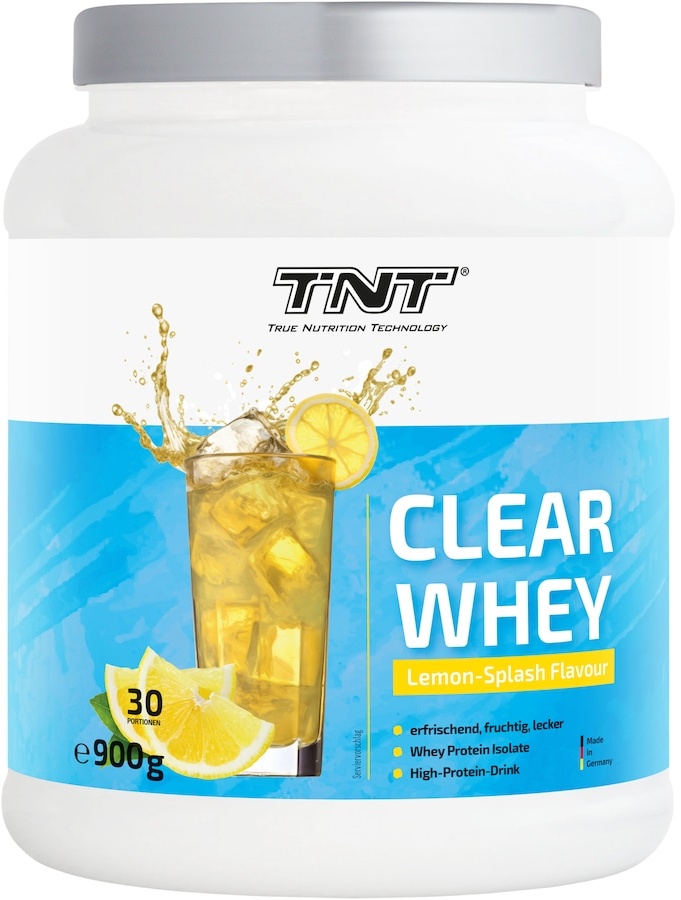 TNT (True Nutrition Technology) TNT True Whey CLEAR - Erfrischend und leichter Proteindrink ohne milchigem Geschmack. Protein & Shakes 0.9 kg