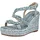 Alma en Pena Keilsandaletten Damen Jeans 39