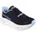 SKECHERS Max Cushioning Glide Step Caledonia Damen Black/Blue 37