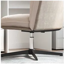vidaXL Bürostuhl Gaszylinder Chrom 261-351 mm Eisen