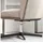 vidaXL Bürostuhl Gaszylinder Chrom 261-351 mm Eisen
