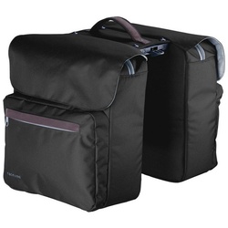 racktime Fahrradkorb System Doppeltasche „Ture 2.0“, mit Snapit Adapter 2.0 schwarz
