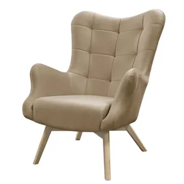 lookway Relaxsessel gepolstert 80 x 105 x 86 cm Beige