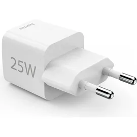 Hama Schnellladegerät USB-C, PD/QC 3.0, 25W, Weiß