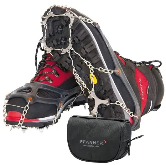 ChainsenPro Schuhschneeketten – 11 Krallen, leicht & kompakt