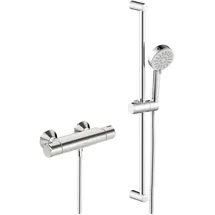 Hansa HANSABASIC Thermostat-Brauseset, Badarmaturen, Chrom 55150131