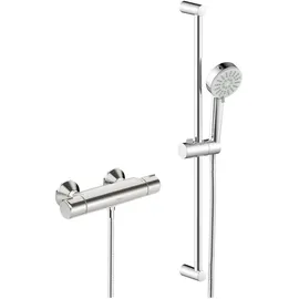 Hansa HANSABASIC Thermostat-Brauseset, Badarmaturen, Chrom 55150131