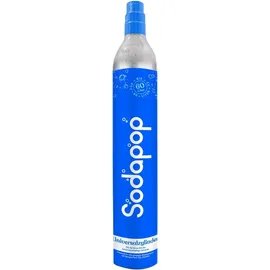 Sodapop Logan schwarz matt + 2 Flaschen 0,85 l + Flasche 0,6 l + Zylinder