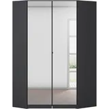 Rauch Eckkleiderschrank Costa 117 x 197 x 104 cm Grau