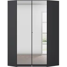 Rauch Eckkleiderschrank Costa 117 x 197 x 104 cm Grau