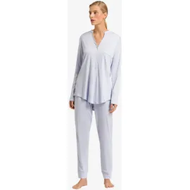 Hanro Pyjama Pure Essence Blau L