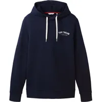 Tom Tailor Hoodie Logo-Print Blau XL