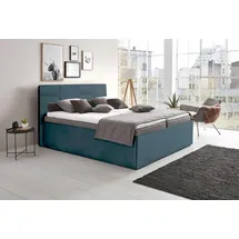 Halmon Schlafkomfort Betten Damas 140 x 200 cm Blau
