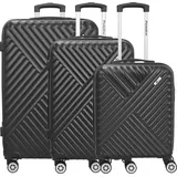 Paradise by CHECK.IN Kingston Koffer-Set 3-tlg. schwarz/lila