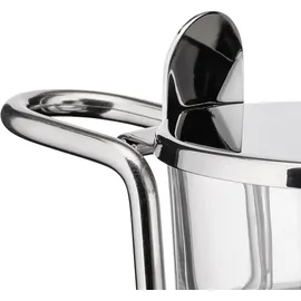 Alessi Käsedose rund silber 4,5 x 12 x 4,5 cm 0,2 l