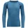 Devold of Norway Breeze Merino Langarm-t-shirt - Blue Melange - 4 Jahre