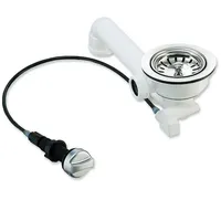 keenberk Spülenablauf Siebkorbventil 3 1/2 Zoll Ø 114 mm