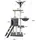 les tendances Jipsy Kratzbaum 79 x 34 x 138 cm grau