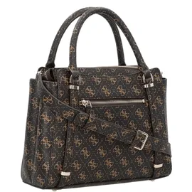 GUESS Eco Erica 2 Compartment Mini Tote Brown Logo - Einheitsgröße