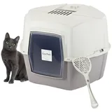 GarPet XXL Jumbo Ecktoilette Katzen Haubentoilette WC Filter Schaufel