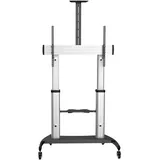 Startech STNDMTV100 TV-Wagen 100 Zoll Schwarz/Silber Aluminium/Stahl
