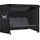 luxuskollektion Hollywoodschaukel Abdeckung 210 x 150 x 150 cm Schwarz