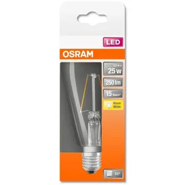 Osram LED-Lampe 4058075436763 2,5 W E27 warmweiß