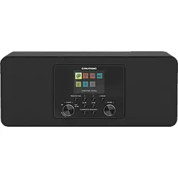 GRUNDIG DTR 5100 Internet- und Digitalradio, FM / RDS DAB+ Internet Radio, DAB, DAB+, FM, Bluetooth, Schwarz