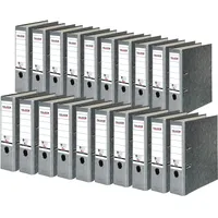 Falken 20er Pack Recycling-Ordner Wolkenmarmor. Made in Germany. 8