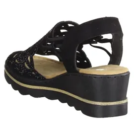 Rieker Sandalette Damen Schwarz 37
