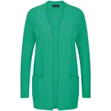 GOLDNER Elegante Strickjacke mit Kaschmir Grün 38