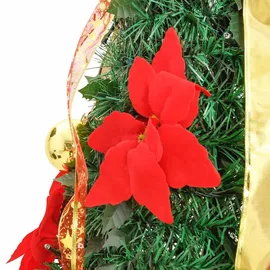 vidaXL Pop-Up-Weihnachtsbaum Künstlich 100 LEDs Grün 150 cm