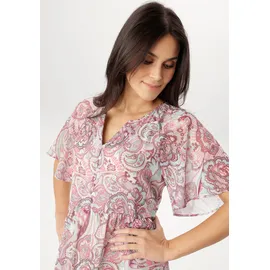 Aniston SELECTED Maxikleid Paisleymuster Beige/Braun/Rosa 36