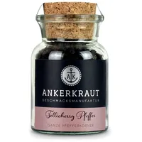 Ankerkraut Gewürz Tellicherry Pfeffer, Tellicherry Pfeffer, 70g im Korkenglas
