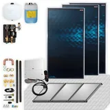 Wolf Solar Paket 6,9 m2 mit 3 Flachkollektoren TopSon F3-1, SM2-2 Regelung