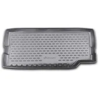 lement Element Passgenaue Premium Antirursch Kofferraummatte Laderaumwanne passend für Land Rover Defender 90, 110 | 2007-> | 3-Türen und 5-Türen | (entfalteter Rücksitz) | 100% passgenaue Antirutschmatte