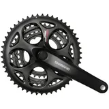 Shimano TOURNEY FC-A073 Kurbelgarnitur 7/8-fach schwarz 2020 MTB