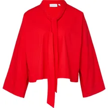 Comma, comma Langarmbluse rot 36