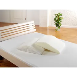 Lagerungskissen FAN "Medisan "Sleep & Care" Venenkissen", weiß (weiß, unifarben, gestreift), B:50cm H:13cm L:60cm, Polyester, Dekokissen_Sitzkissen_Kissenhüllen