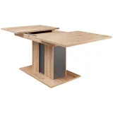 Innostyle Esstisch MEMPHIS 160 x 90 cm ausziehbar auf 210 cm Artisan Eiche