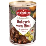 Gulasch vom Rind 400g - DREISTERN (14,75 EUR/kg)