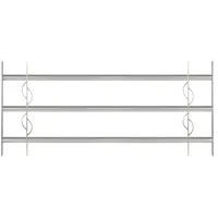 GAH Alberts Fenstergitter Secorino Style Ausziehbar 450x1000-1500 mm