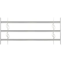 GAH Alberts Fenstergitter Secorino Style Ausziehbar 450x1000-1500 mm