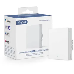 Aqara WS-EUK03, Tasten, Kabellos, Weiß, Polycarbonat (PC), Blau, ZigBee, Stand-b