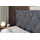 altdecor Boxspringbett AMAY-Z KING - 160x200 - H3/H4 - Dunkelgrau